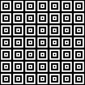 黑色和白色催眠背景无缝模式条纹八角形长方形墙纸织物卫生间纺织品魔法漩涡圆圈图片