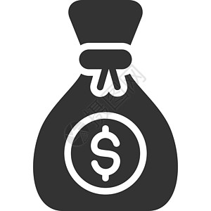 钱袋子图标设计字形样式货币银行业资金机构商业宝藏金融成功工作营销图片
