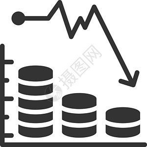 破产图标设计字形样式速度债务价格插图银行业现金金融货币商业经济图片