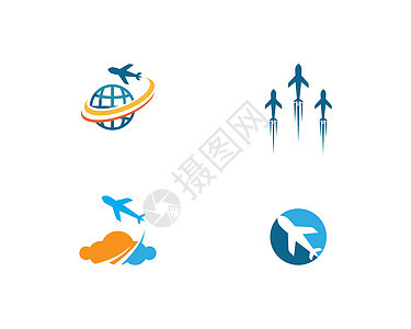 飞机标志 vecto航空公司飞机场天空运输空气商业航空航班旅行飞行员图片