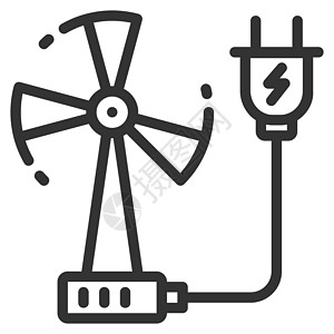 风车图标设计大纲样式网络技术力量黑色农业工业发电机标识旋转建筑图片