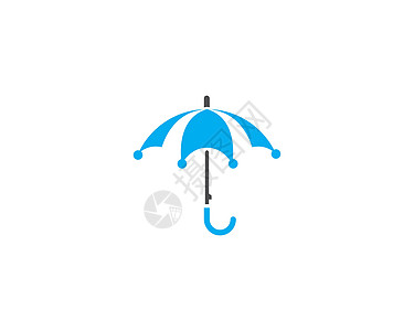 雨伞标志 vecto季节阳伞黑色白色插图商业遮阳棚天气气象下雨图片