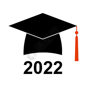 恭喜毕业2022学生毕业帽方形学术帽标志学士硕士图片