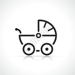 婴儿推车细线 ico图片