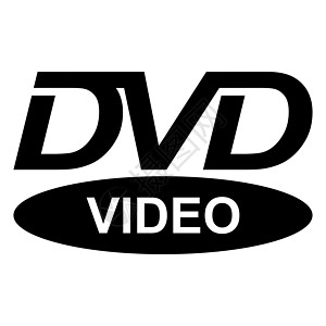 DVD 视频图标黑白轮廓贮存频道网络命令按钮体积记录互联网音乐书法图片