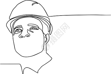 使用气动钉具的工作手套中的屋顶工人钻头建材材料插图头盔手工品男人男性安装工人图片