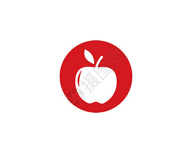 苹果图标矢量农业商业标识食物红色水果饮食绿色公司插图图片