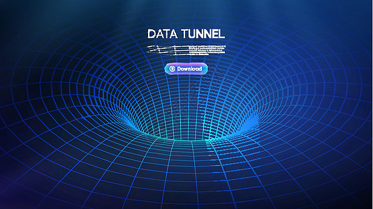 大数据隧道矢量图 抽象数字背景 计算机数据隧道技术 排序数据和网络安全 创新科技商业抽象背景流动运动海报质量服务管道活力电脑速度背景图片