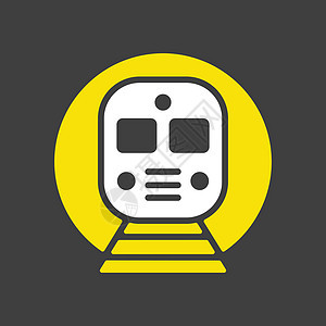 地铁地下地铁列车平面矢量 ico乘客插图速度旅行车辆运输铁路车站民众活力图片