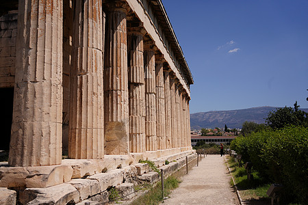 希腊雅典的希法斯寺庙图片