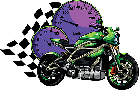 摩托车赛车运动矢量图设计轮子锦标赛发动机全科胜利加速度轮胎赛车手旗帜电路图片
