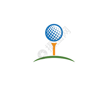高尔夫标志模板球座标识徽章游戏旗帜俱乐部插图高尔夫球数字冠军图片