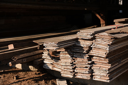 伐木厂 里面装满了伐木仓库 工厂和生产 环境产业和结构概念松树制造业家具材料贮存木板硬木木工地面木材图片