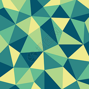 绿形和黄色多边形图案布局背景商业蓝色墙纸水晶镜子网络坡度阴影灰色框架图片