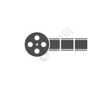 电影标志模板电视徽标相机摄影记录幻灯片技术插图投影卷轴图片