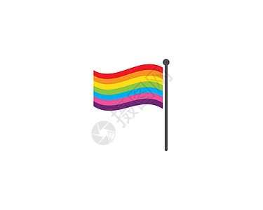 彩虹标志 vecto网络地球旗帜蓝色刷子太阳插图公司光谱曲线图片