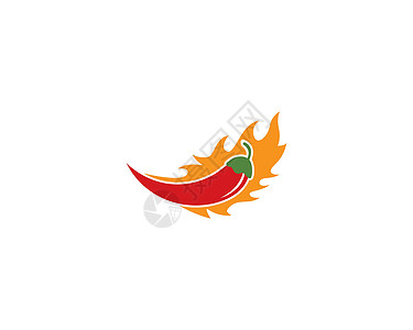 辣椒标志 vecto插图厨房菜单农场标签胡椒美食蔬菜商业烹饪图片