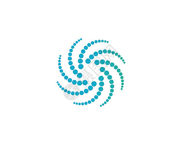 商业标志漩涡圆圈和螺旋 ico旋转风车插图飓风圆形公式化学品涡流生物学科学图片