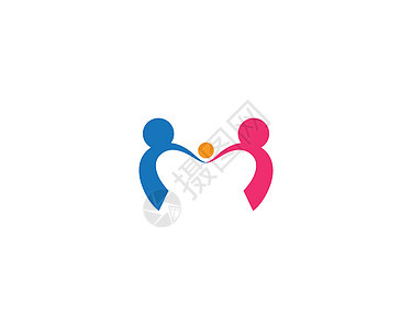 社区社区护理Logo模板圆圈孩子们网络会议家庭商业合伙领导公司生活图片