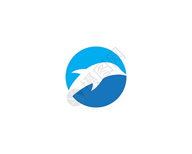 海豚标志图标 vecto潜水运动生活圆圈海滩海浪商业乐趣哺乳动物游泳图片