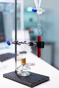 在微生物学实验中准备进行生物检查的血样测试医院管子物质样本样品化学考试生物学技术图片