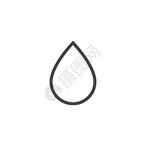 水滴标志模板液体活力生活生态雨滴自然公司环境生物商业背景图片