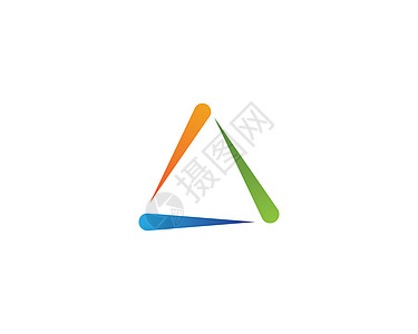 三角标志 vecto创造力标识网络技术身份推广飞机几何三角形全球图片