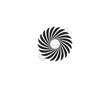 螺旋标志模板公司身份插图创造力漩涡圆形白色旋风品牌圆圈图片