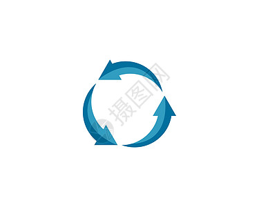 回收矢量日志环境徽标生态载体箭头收物垃圾插图回收物白色图片