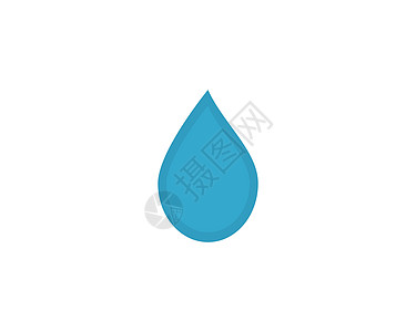 水滴标志模板蓝色海浪商业过滤公司食物海洋水池洗澡雨滴图片