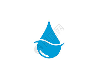 水滴标志模板蓝色洗澡食物液体过滤矿物海洋管道商业雨滴图片