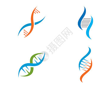 健康医疗标志 Ge技术生物公司染色体药品插图实验室微生物学研究螺旋图片