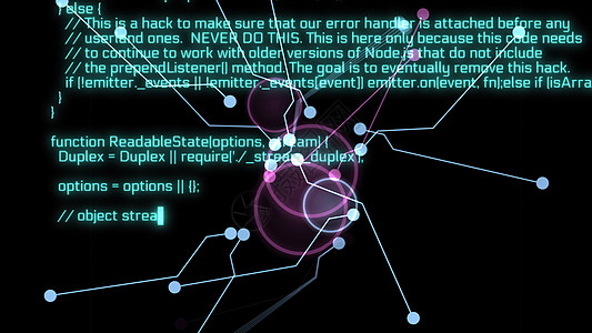 3d 插图未来派 HUD 界面和计算机屏幕终端上的黑客代码来源科学语言程序软件恶意数据服务圆圈编程图片