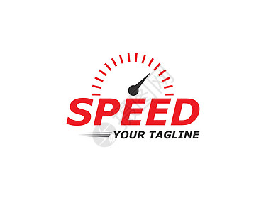 速度徽标更快模板矢量图标它制作图案运动赛车仪表互联网服务车速旅行商业公司插图图片
