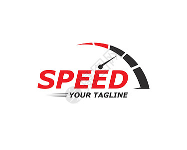 速度徽标更快模板矢量图标它制作图案互联网赛车汽车天空转速表旅行车速标识服务运动图片