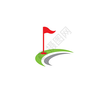 高尔夫标志模板矢量图 ico标识冠军娱乐夹子推杆场地球座俱乐部高尔夫球吉祥物图片