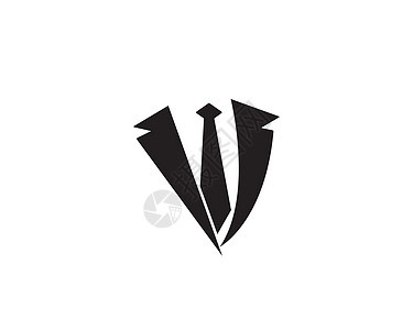 燕尾服徽标模板矢量图标它制作图案商业领结仪式绅士标识套装人士衬衫男性燕尾服图片