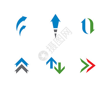 箭头徽标模板矢量图标它制作图案运气竞争力定位运动专家概念市场竞争字母游戏图片