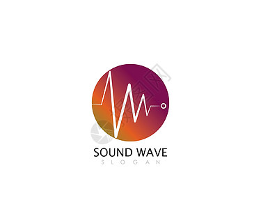 它制作图案声波矢量立体声旋律地震插图俱乐部震动海浪科学光谱派对图片