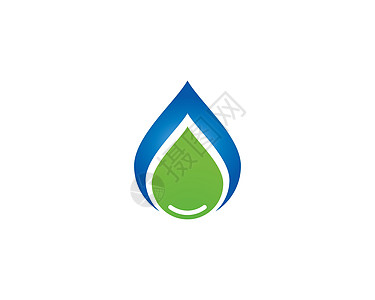 水滴 Logo 模板矢量图标它制作图案液体公司雨滴水池过滤海浪洗澡矿物食物商业图片