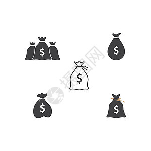 货币袋图标财富货币咨询支付技术市场会计投资银行业债务图片