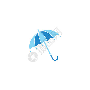 雨伞标志概念生活天气投资保修单庇护所保险商业气象标识家庭图片