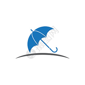 雨伞标志概念插图商业阳伞事故投资保险安全家庭庇护所公司图片