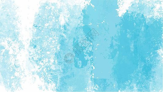 纹理背景和 web 横幅设计的蓝色水彩背景日光绘画墙纸创造力天空天气晴天艺术海报气候图片