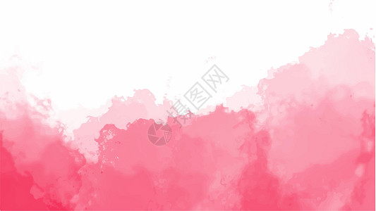 纹理背景和 web 横幅设计的粉红色水彩背景插图墙纸墨水气候创造力刷子天气传单艺术日光图片