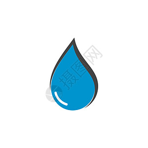 水滴 Logo 模板矢量图标它制作图案雨滴公司洗澡插图液体食物管道海浪水池商业图片