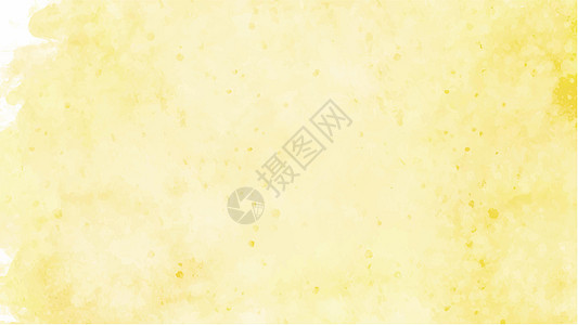 纹理背景和 web 横幅设计的黄色水彩背景天气晴天墙纸日光艺术气候海报绘画墨水插图图片
