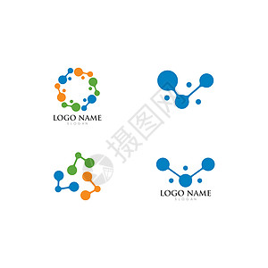 它制作图案分子标志矢量图标建造金属钻石细胞灰色工业原子插图床单工厂图片