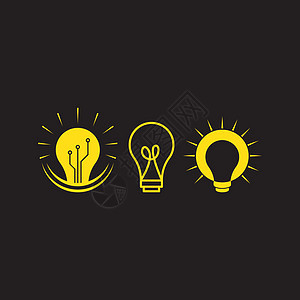 灯泡技术日志插图教育思考想像力标识力量公司商业解决方案活力图片