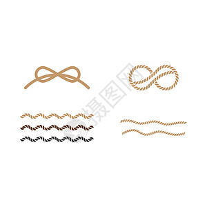 绳子图标纤维标识海洋电缆旅行绳索插图套索水手力量图片
